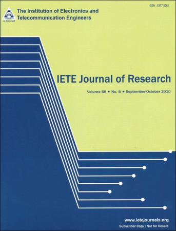 IETE Journal of Research template (Taylor and Francis)