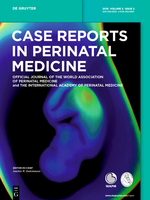 Case Reports in Perinatal Medicine template (De Gruyter)