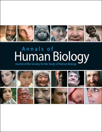 Annals of Human Biology template (Taylor and Francis)
