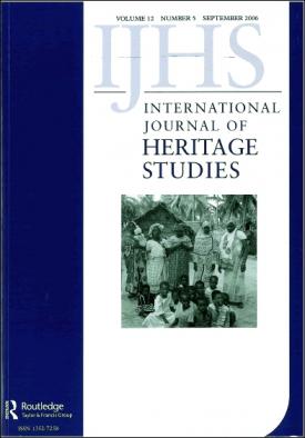 International Journal of Heritage Studies template (Taylor and Francis)