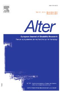 ALTER - European Journal of Disability Research / Revue Européenne de Recherche sur le Handicap template (Elsevier)