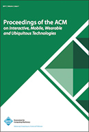 Proceedings of the ACM on Interactive, Mobile, Wearable and Ubiquitous Technologies template ( Mobile)