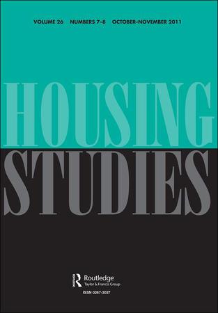 Housing Studies template (Taylor and Francis)