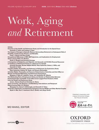Work, Aging and Retirement template ( Aging and Retirement)