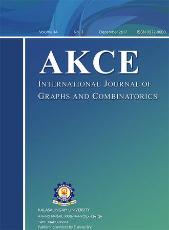 AKCE International Journal of Graphs and Combinatorics template (Elsevier)