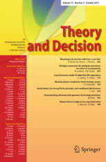 Theory and Decision template (Springer)