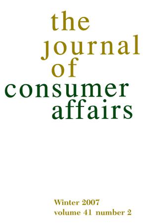 Journal of Consumer Affairs template (Wiley)