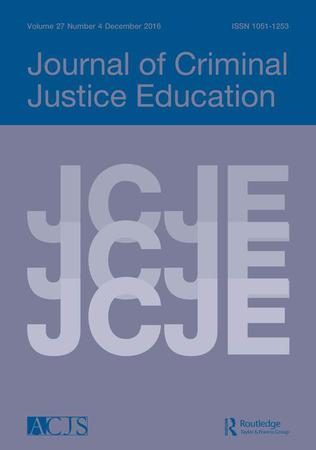Journal of Criminal Justice Education template (Taylor and Francis)