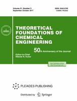 Theoretical Foundations of Chemical Engineering template (Springer)