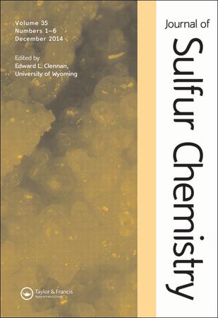 Journal of Sulfur Chemistry template (Taylor and Francis)