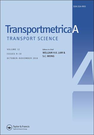 Transportmetrica A: Transport Science template (Taylor and Francis)