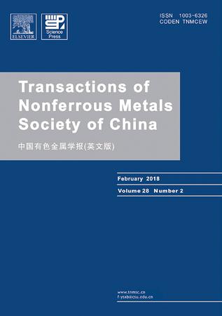 Transactions of Nonferrous Metals Society of China template (Elsevier)