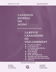 Canadian Journal on Aging / La Revue canadienne du vieillissement template (Cambridge University Press)
