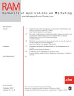 Recherche et Applications en Marketing (French Edition) template (SAGE)