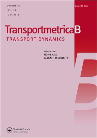 Transportmetrica B: Transport Dynamics template (Taylor and Francis)