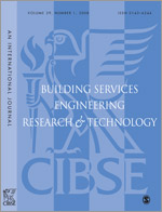 Building Services Engineering Research and Technology template (SAGE)