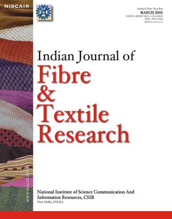 Indian Journal of Fibre & Textile Research (IJFTR) template (NISCAIR Publications)
