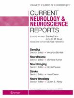 Current Neurology and Neuroscience Reports template (Springer)
