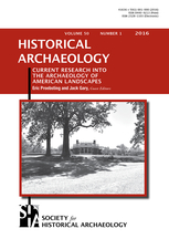 Historical Archaeology template (Springer)