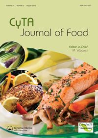CyTA - Journal of Food template (Taylor and Francis)