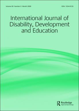International Journal of Disability, Development and Education template ( Development and Education)