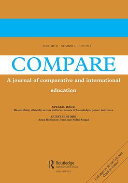 Compare: A Journal of Comparative and International Education template (Taylor and Francis)