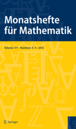 Monatshefte für Mathematik template (Springer)