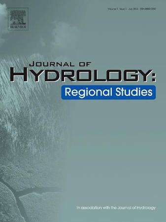 Journal of Hydrology: Regional Studies template For Authors