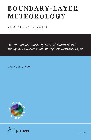Boundary-Layer Meteorology template (Springer)