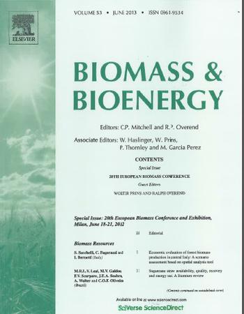 Biomass and Bioenergy template (Elsevier)
