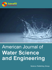 American Journal of Water Science and Engineering template (Science Publishing Group)