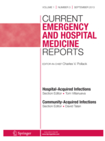 Current Emergency and Hospital Medicine Reports template (Springer)