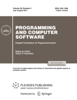 Programming and Computer Software template (Springer)