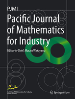 Pacific Journal of Mathematics for Industry template (Springer)