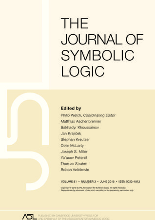 The Journal of Symbolic Logic