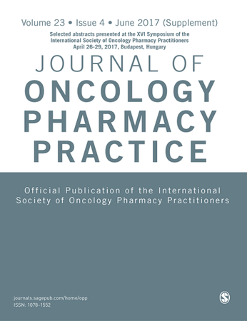 Journal of Oncology Pharmacy Practice template (SAGE)