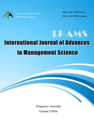 International Journal of Advances in Management Science