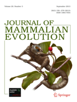 Journal of Mammalian Evolution template (Springer)