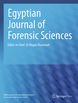 Egyptian Journal of Forensic Sciences template (Springer)