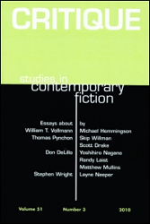 Critique: Studies in Contemporary Fiction template (Taylor and Francis)