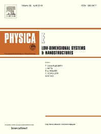 Physica E: Low-dimensional Systems and Nanostructures template (Elsevier)