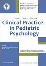Clinical Practice in Pediatric Psychology template (American Psychological Association)