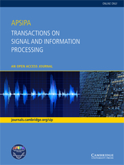 APSIPA Transactions on Signal and Information Processing template (Cambridge University Press)