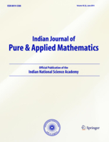 Indian Journal of Pure and Applied Mathematics template (Springer)