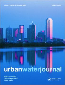 Urban Water Journal template (Taylor and Francis)