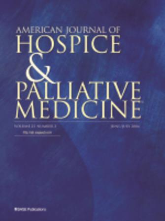 American Journal of Hospice and Palliative Medicine® template (SAGE)