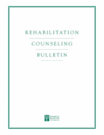 Rehabilitation Counseling Bulletin