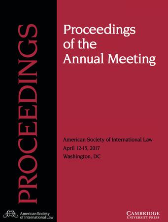 Proceedings of the ASIL Annual Meeting