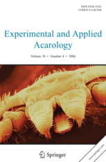 Experimental and Applied Acarology template (Springer)