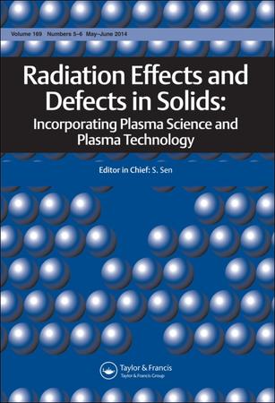 Radiation Effects and Defects in Solids template (Taylor and Francis)